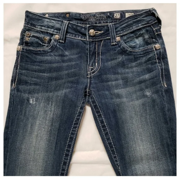 Miss Me Boot Cut Jeans - Picture 2 of 5